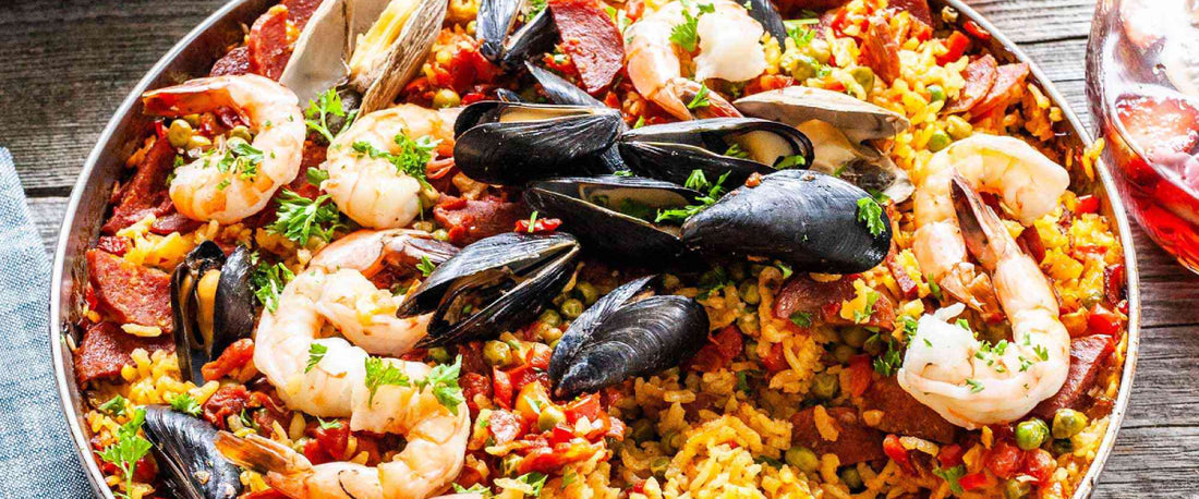 Easy Seafood Paella