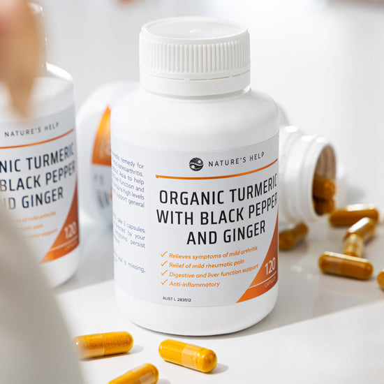 Organic Turmeric Capsules – 3 Bottle Value Buy Discounted