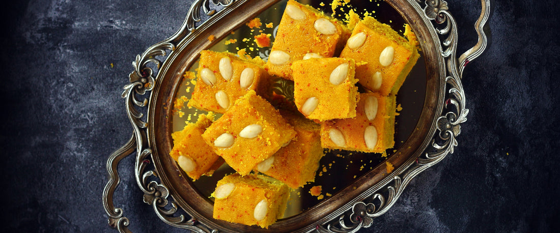 Stuffed Vegan Middle eastern Turmeric Cake