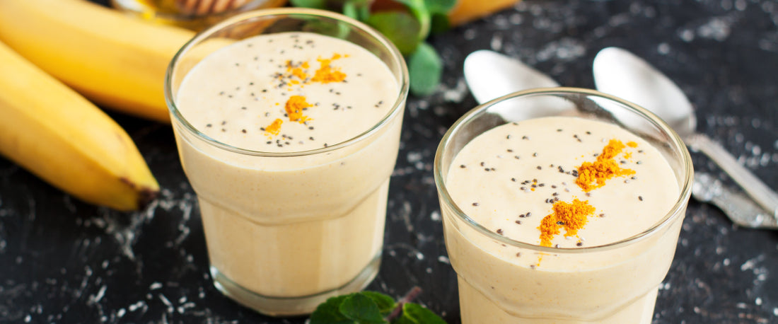 Turmeric and Vanilla Bean Smoothie