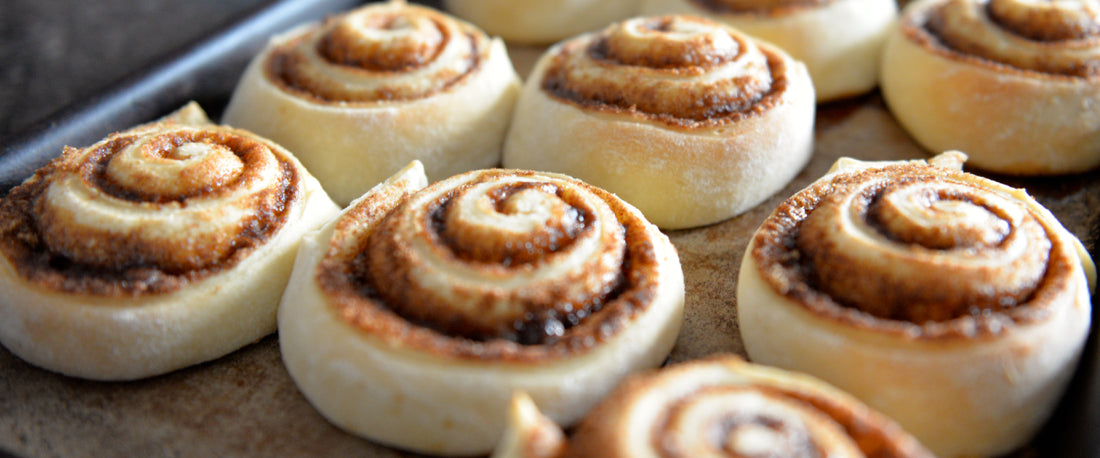 Turmeric Coconut Cacao Cinnamon Rolls